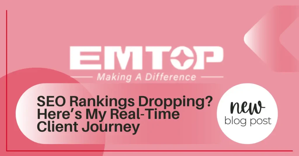 EMTOP power tools Shopify SEO case study by digital marketing expert in Qatar